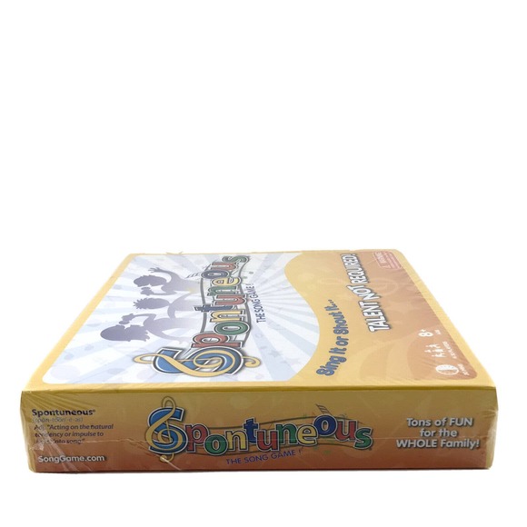 *New* Spontuneous The Song Game “Sing It-Talent Not Required” For Family Party - Picture 4 of 7